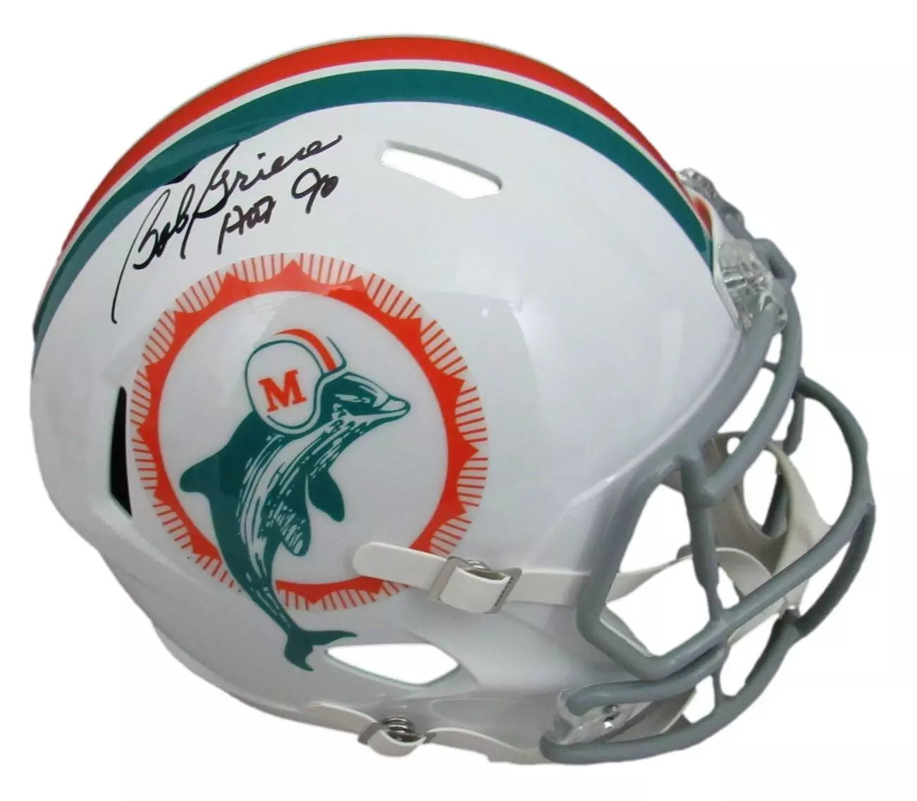 Signed outlet Mini Helmet Bob griese