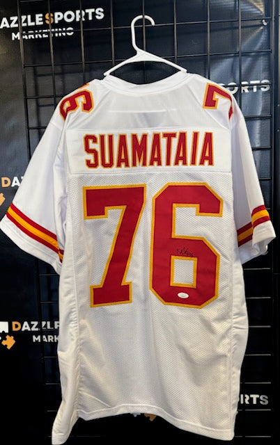 Chiefs Kingsley Suamataia Signed Jersey JSA COA