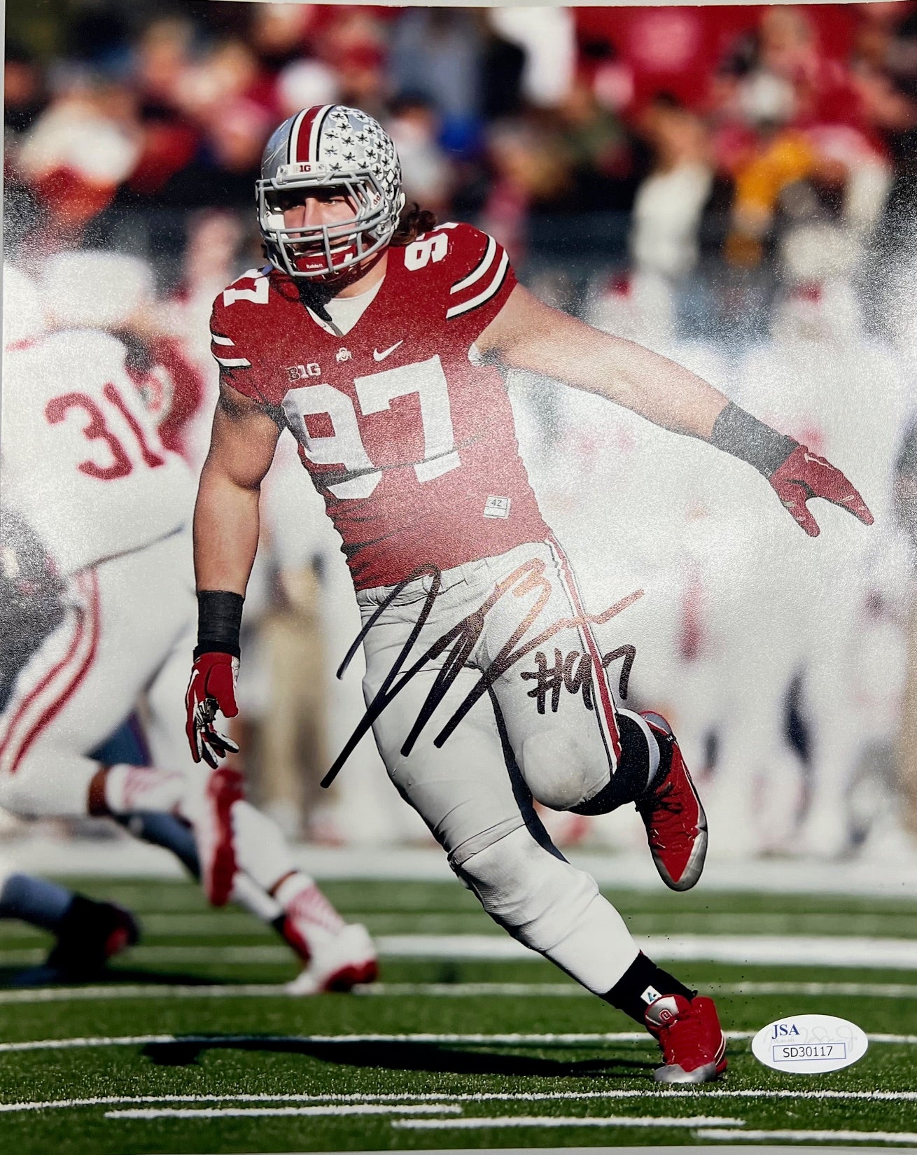 Ohio State Joey Bosa Signed 8x10 with JSA COA