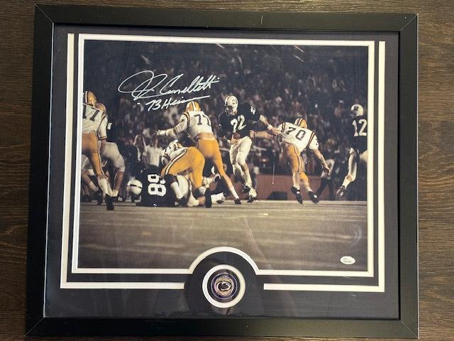 Penn State John Cappelletti Signed/Inscribed Framed 16x20 Photo