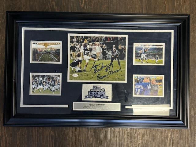 Penn State Sam Ficken Inscribed Framed 8x10 Multi-Photo JSA COA