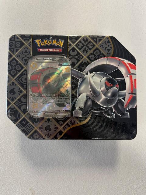 Pokémon Scarlet & Violet Paldean Fates IRON TREADS EX Tin NEW SEALED