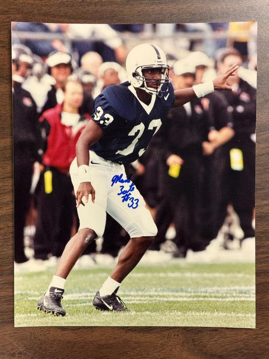 Penn State Mark Tate Signed 8x10 Photo