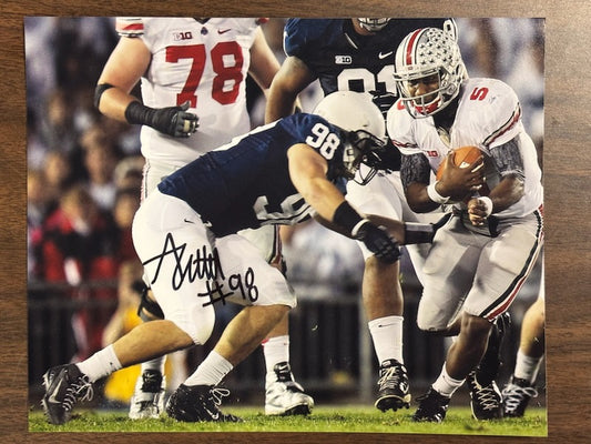 Penn State Anthony Zettel Signed 8x10 Photo