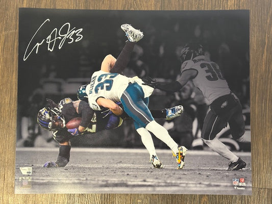 Eagles Cooper DeJean Signed 16x20 Photo Fanatics COA