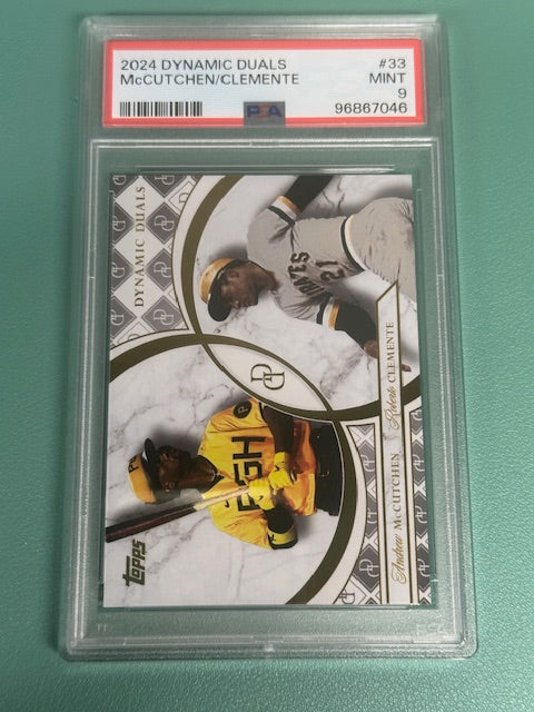 2024 Dynamic Duals McCUTCHEN/CLEMENTE Mint 9 #33 Trading Card