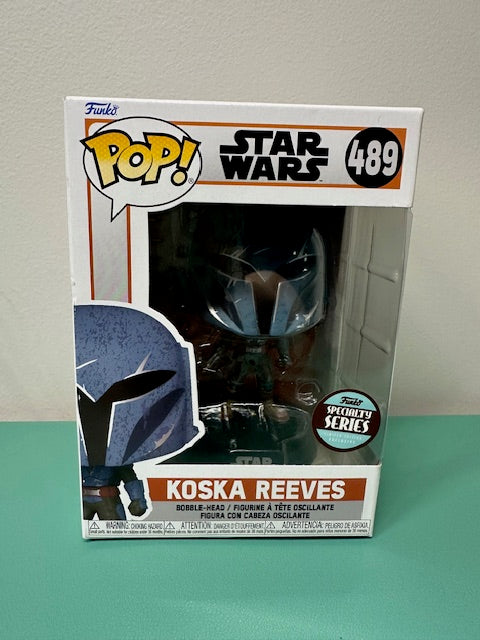 Funko Pop! Star Wars The Mandalorian Koska Reeves Specialty POP 489