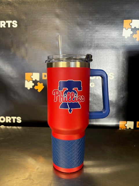 Philadelphia Phillies Logo 40oz Stainless Steel Tumbler