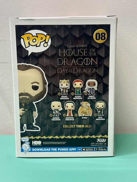 Funko Pop Vinyl Figure Otto Hightower #08 - House of the Dragon