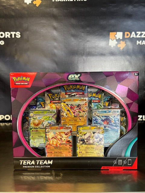 EXCLUSIVE Tera Team Premium Colection Pokemon New Sealed