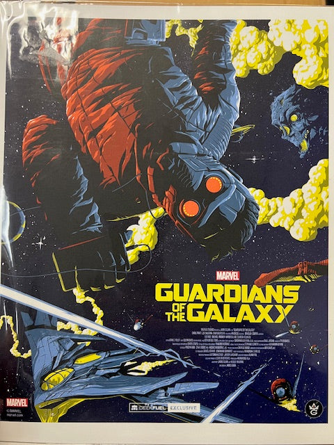 Guardians of the Galaxy Exclusive Limited Edition Print with COA