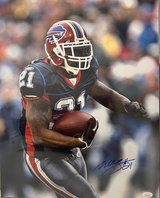 Buffalo Bills Willis McGahee Signed 16x20 with JSA COA