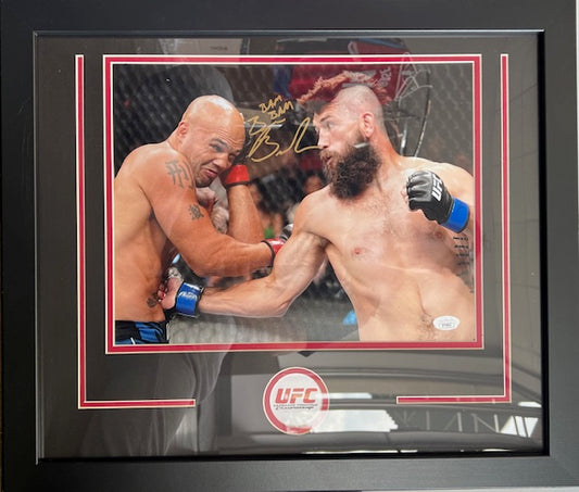 UFC Bryan Barberena Signed/Inscribed 11x14 with JSA COA