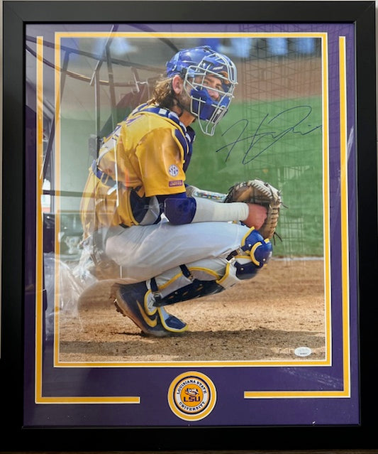 LSU Tigers Hayden Travinski Signed Framed 16x20 with JSA COA