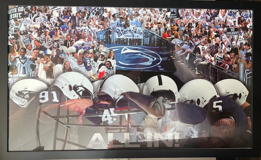 Penn State Nittany Lions Unsigned Framed Poster