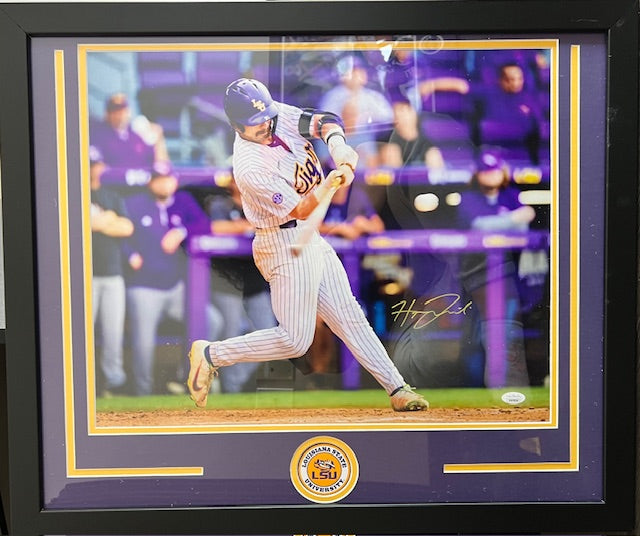 LSU Tigers Hayden Travinski Signed Framed 16x20 with JSA COA