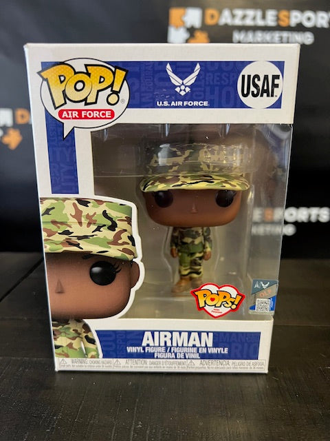 United States Air Force Airman in Camo Funko Pop