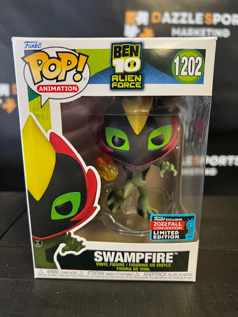 Ben 10 Alien Force Anime Swampfire Funko Pop #1202 Limited Edition