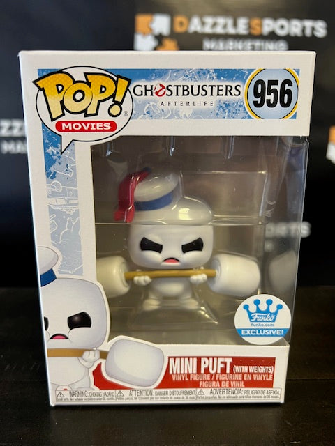 Ghostbusters Afterlife Mini Puft (With Weights) Funko Pop #956 Exclusive