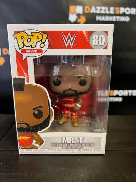 WWE Mr. T Funko Pop #80 Official Licensed Product