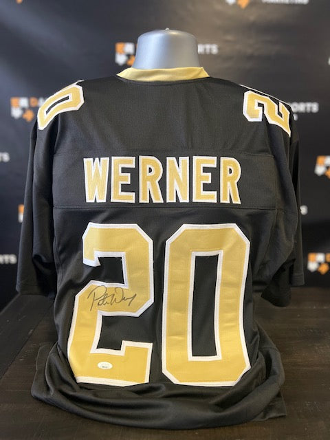 New Orleans Saints Pete Werner Signed Jersey with JSA COA