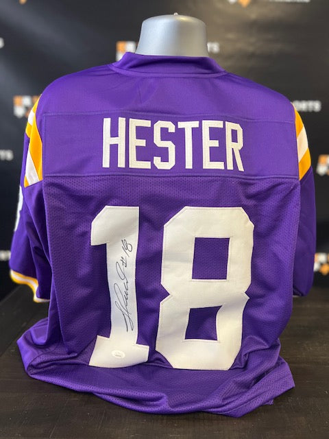 LSU Tigers Jacob Hester Signed Jersey with JSA COA