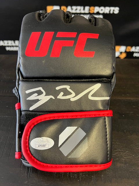 Bryan Barberena Signed UFC Glove with JSA COA (Silver Sig)