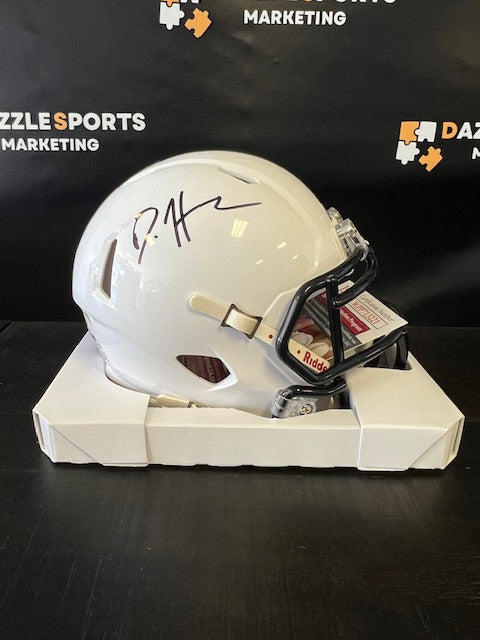 Penn State DeaSean Hamilton Signed Mini Helmet with JSA COA