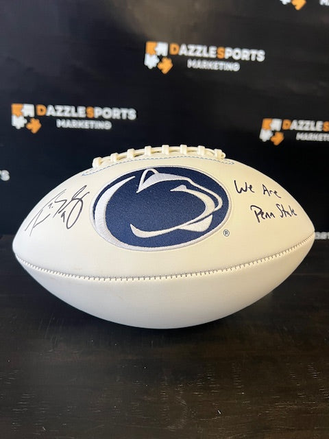 Penn State Nittany Lions Trace McSorley Signed/Inscribed Football with JSA COA