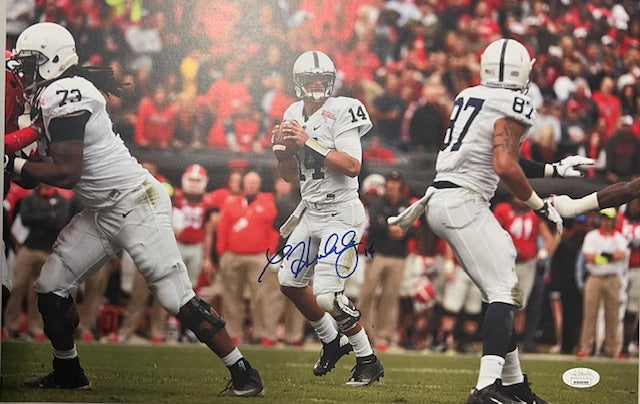 Penn State Nittany Lions Christian Hackenburg Signed 11x17 with JSA COA