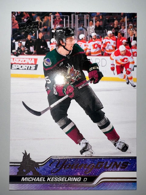 Arizona Coyotes Michael Kesselring Unsigned Upper Deck Card