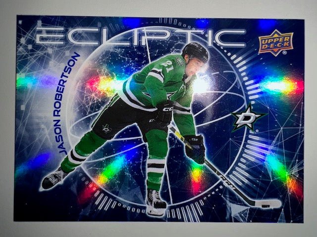 Dallas Stars Jason Robertson Unsigned Upper Deck Card