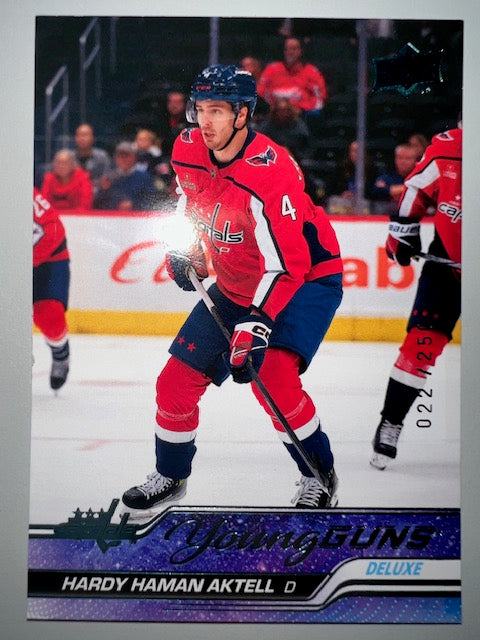 Washington Capitals Hardy Haman Aktell Unsigned Upper Deck Card