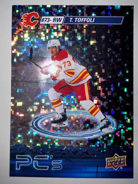 Calgary Flames Tyler Toffoli Unsigned Upper Deck Card