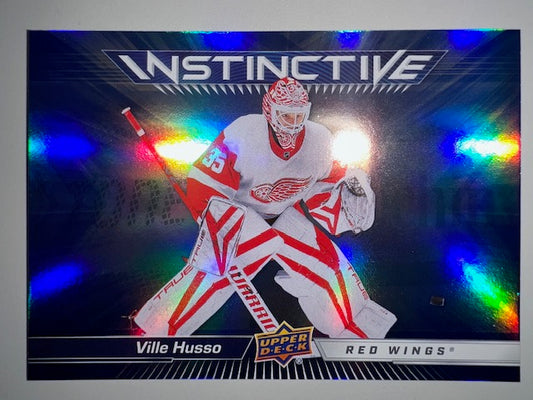 Red Wings Ville Husso Unsigned Upper Deck Card