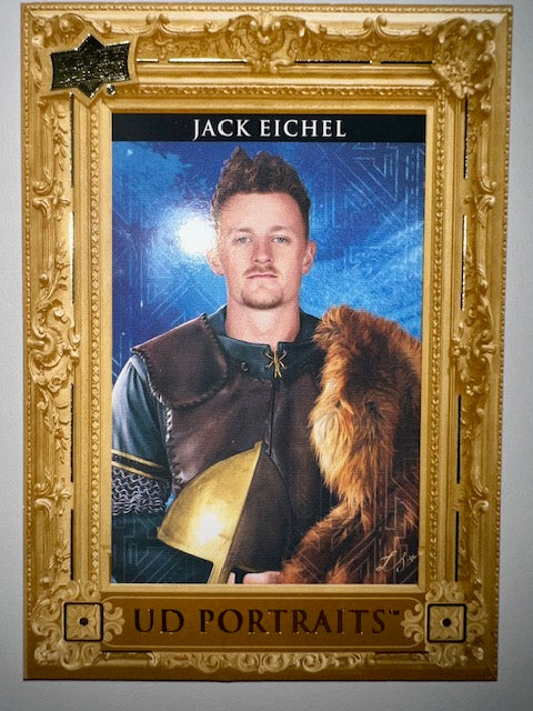 Golden Knights Jack Eichel Unsigned Upper Deck Card