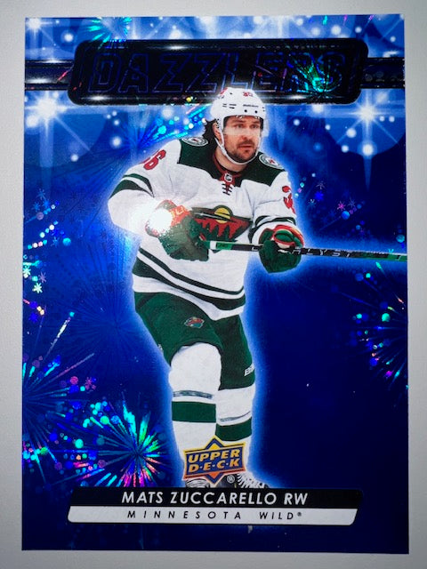 Minnesota Wild Mats Zuccarello Unsigned Upper Deck Card