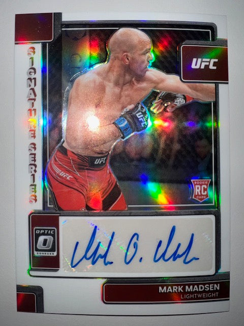 UFC Mark Madsen Signed 2023 Panini Rookie Card