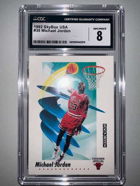 1992 SkyBox USA #39 Michael Jordan NM/Mint 8 Trading Card