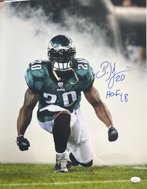 Philadelphia Eagles Brian Dawkins Signed/Inscribed 16x20 with JSA COA