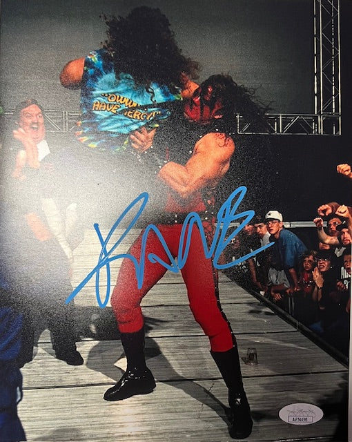 WWE Kane Signed Vertical 8x10 with JSA COA