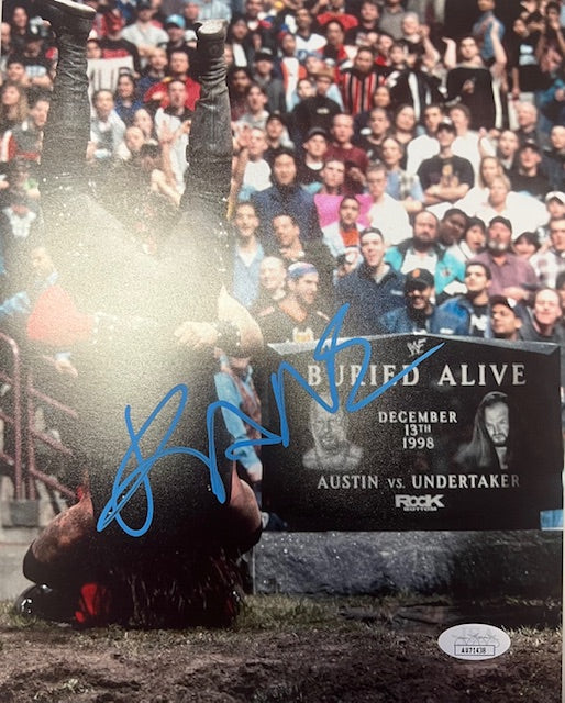 WWE Kane Signed 8x10 with JSA COA