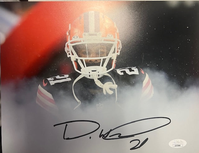 Cleveland Browns Denzel Ward Signed 8.5x11 with JSA COA – Dazzle Sports ...