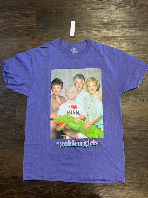 The Golden Girls Purple Short Sleeve T-Shirt Women's Size M