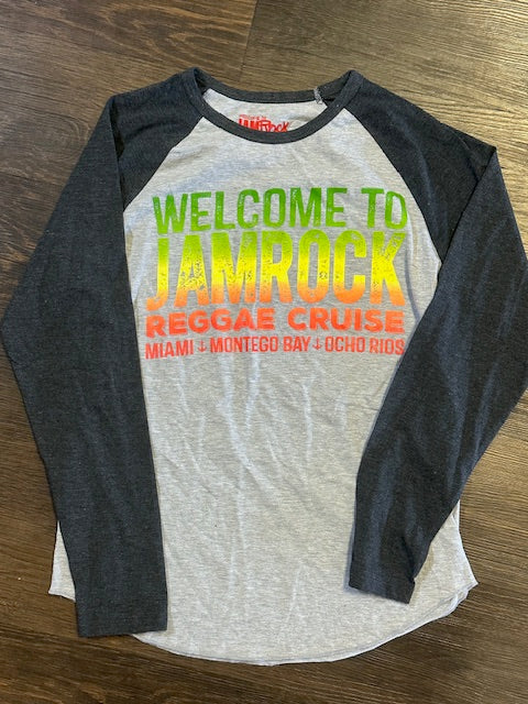 "Welcome To Jam Rock Reggae Cruise" Women's T-shirt Size M