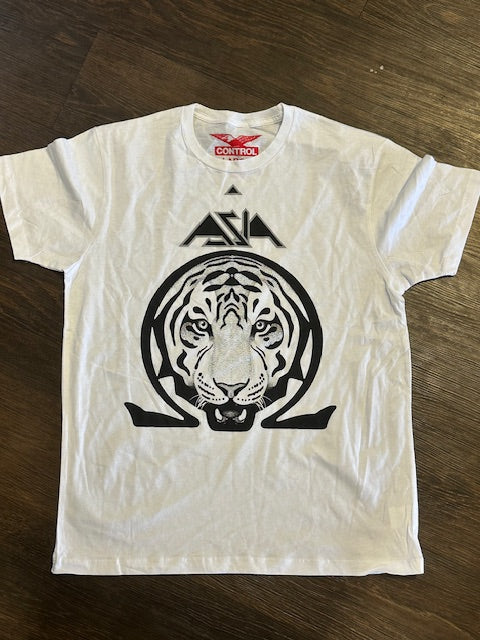 White Tiger T-Shirt Men's Size L