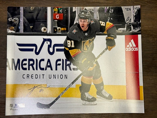 Vegas Golden Knights Jonathan Marchessault Signed 16" x 20" Photo Fanatics COA