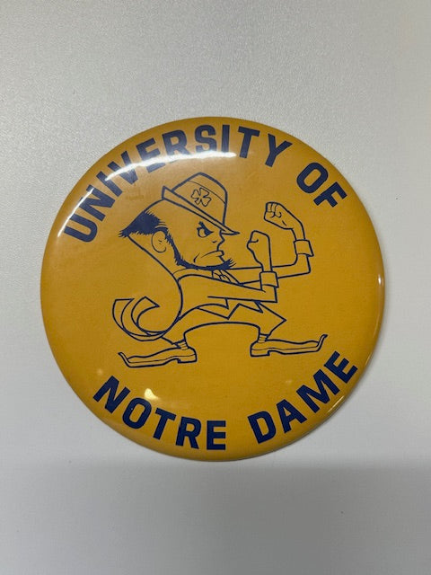 University of Notre Dame Yellow 6" Pin