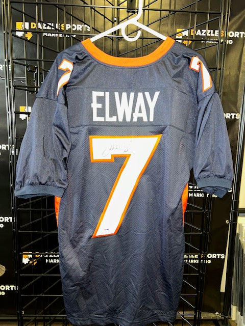 Denver Broncos John Elway Signed Jersey with PSA COA