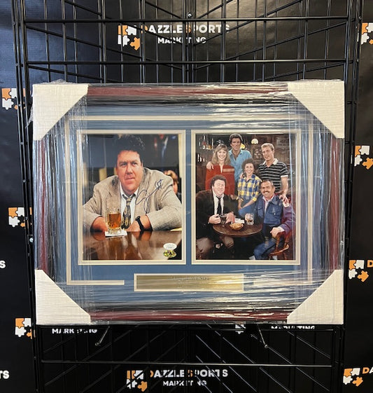 George Wendt "Norm Peterson" Signed Framed 8x10s with JSA COA